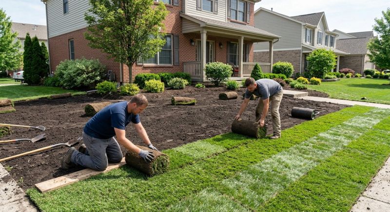 Centipede Sod Installation in Rockwall, TX